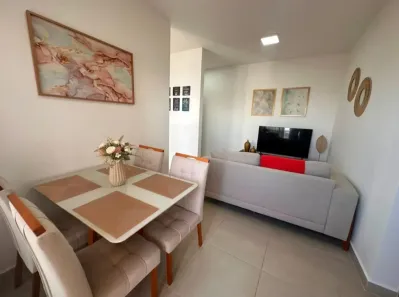 Apartamento com 2 Quartos para alugar, 57m² no Ponta de Campina, Cabedelo