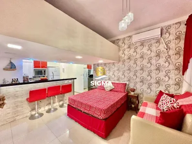 Kitnet com 1 Quarto à venda, 30m² no Pitangueiras, Guarujá