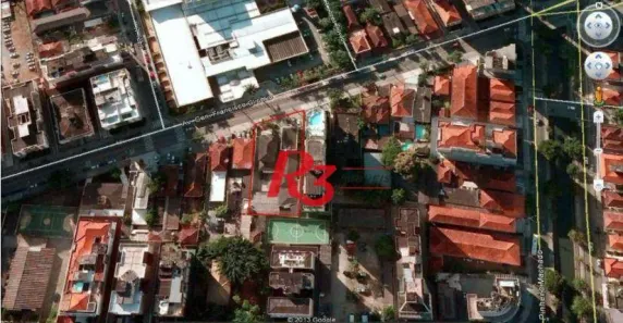 Lote/Terreno à venda, 1364m² no José Menino, Santos