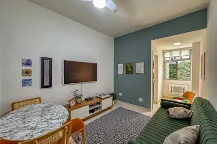 Apartamento com 2 Quartos à venda, 70m² no Laranjeiras, Rio de Janeiro