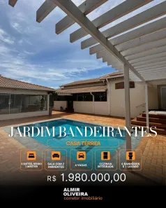 Casa com 3 Quartos à venda, 335m² no Jardim Recreio dos Bandeirantes, Sertãozinho