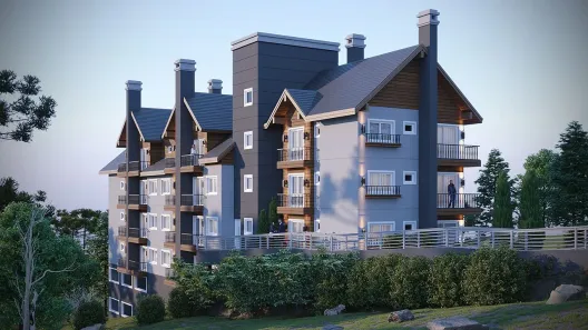 Apartamento com 1 Quarto à venda, 54m² no Dutra, Gramado