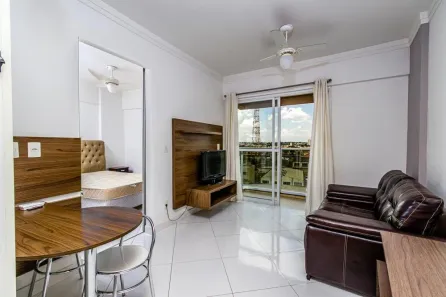 Apartamento com 1 Quarto para alugar, 38m² no Cidade Alta, Piracicaba