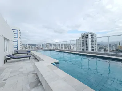 Apartamento com 1 Quarto para alugar, 53m² no Boqueirão, Santos