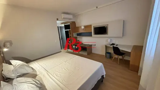 Flat com 1 Quarto à venda, 25m² no Gonzaga, Santos