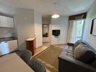 Flat com 1 Quarto para venda ou aluguel, 33m² no Jardim Paulista, São Paulo