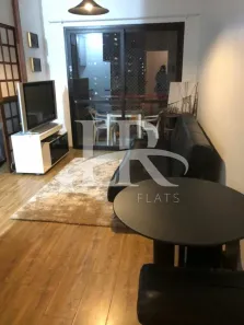 Flat com 1 Quarto para alugar, 35m² no Moema, São Paulo