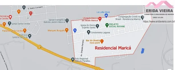 Lote/Terreno à venda, 1500m² no Residencial Maricá, Pindamonhangaba