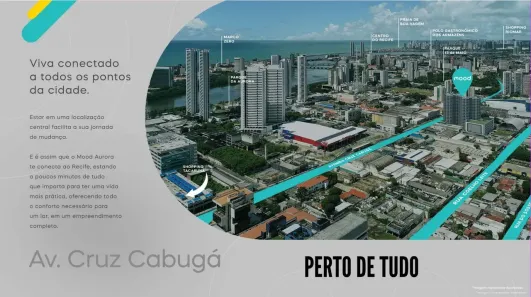 Apartamento com 2 Quartos à venda, 55m² no Santo Amaro, Recife