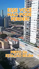 Apartamento com 1 Quarto para alugar, 21m² no Belenzinho, São Paulo