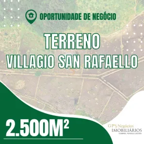 Lote/Terreno à venda, 2500m² no Residencial Villaggio San Rafaello, Franca