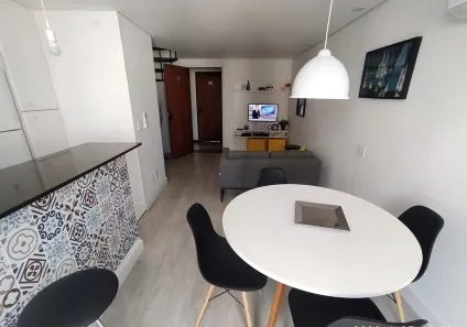 Flat com 1 Quarto para alugar, 52m² no Moema, São Paulo