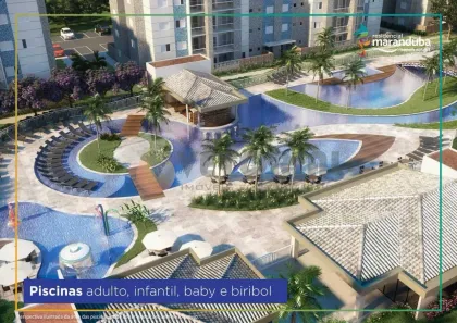 Apartamento com 2 Quartos à venda, 58m² no Maranduba, Ubatuba