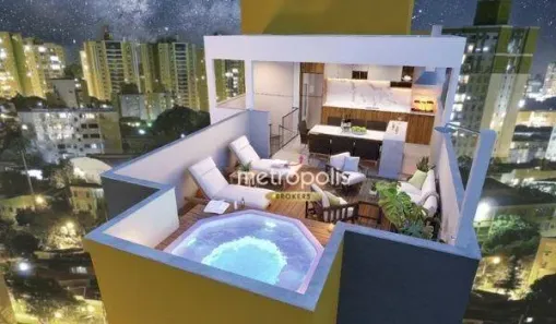 Cobertura com 2 Quartos à venda, 93m² no Jardim, Santo André