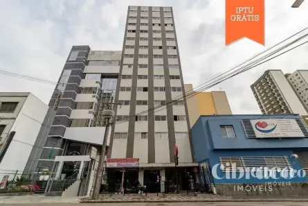 Apartamento com 1 Quarto para alugar, 34m² no Centro, Curitiba