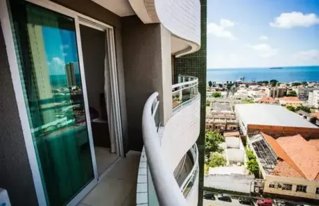 Flat com 1 Quarto à venda, 45m² no Praia de Iracema, Fortaleza