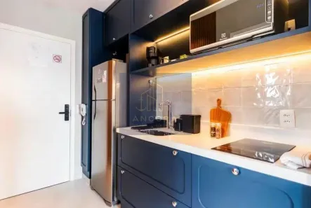Apartamento com 1 Quarto para alugar, 28m² no Vila Olímpia, São Paulo