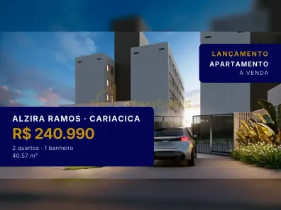 Apartamento com 2 Quartos à venda, 40m² no Alzira Ramos, Cariacica