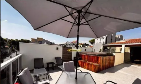 Cobertura com 3 Quartos à venda, 174m² no Santa Maria, Santo André