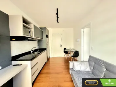 Apartamento com 1 Quarto para alugar, 33m² no Centro, Curitiba