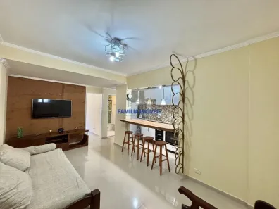 Apartamento com 1 Quarto para alugar, 54m² no Centro, São Vicente