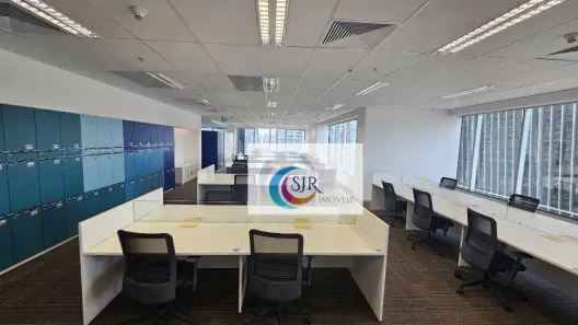 Sala Comercial para alugar, 883m² no Vila São Francisco (Zona Sul), São Paulo