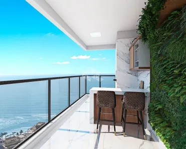 Apartamento com 3 Quartos à venda, 126m² no Balneário Pereque, Porto Belo