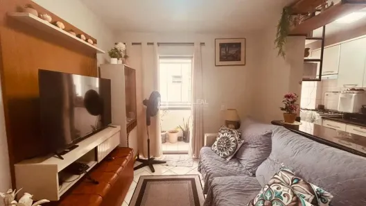 Apartamento com 1 Quarto à venda, 46m² no Barreiros, São José