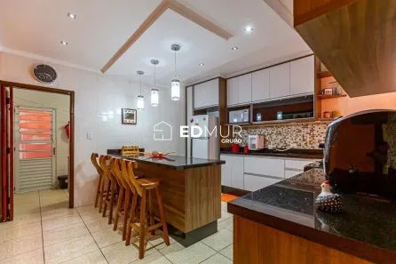 Sobrado com 3 Quartos à venda, 126m² no Vila Tibiriçá, Santo André