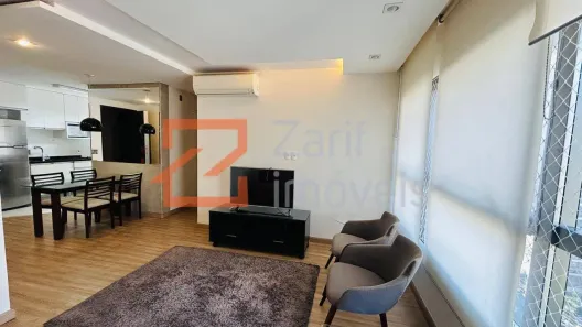 Apartamento com 2 Quartos para alugar, 70m² no Cidade Monções, São Paulo