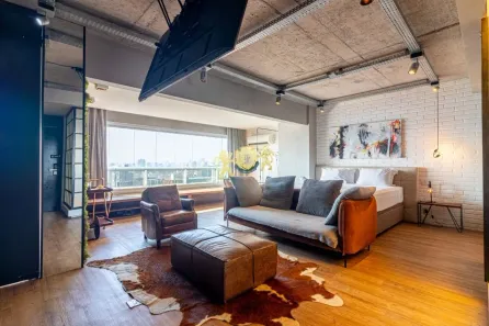 Apartamento com 1 Quarto para alugar, 55m² no Vila Nova Conceição, São Paulo
