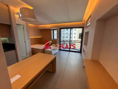Flat com 1 Quarto para alugar, 35m² no Moema, São Paulo