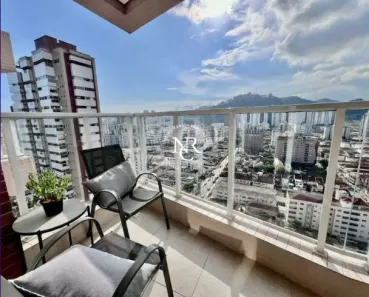 Apartamento com 1 Quarto à venda, 43m² no Campo Grande, Santos