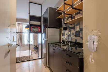 Apartamento com 1 Quarto para alugar, 24m² no Consolação, São Paulo