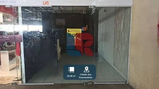 Ponto Comercial para alugar, 23m² no Cidade dos Funcionários, Fortaleza