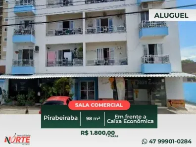 Sala Comercial para alugar, 98m² no Pirabeiraba (Pirabeiraba), Joinville