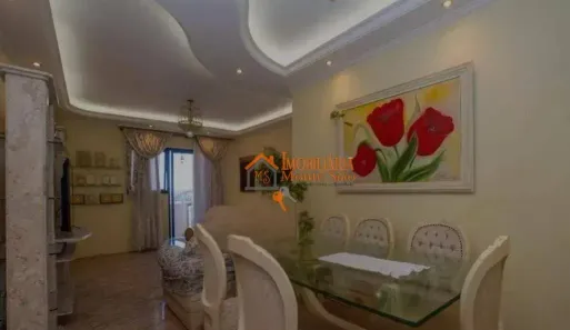 Apartamento com 3 Quartos à venda, 107m² no Vila Galvão, Guarulhos