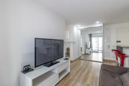 Apartamento com 1 Quarto para alugar, 52m² no Campo Belo, São Paulo