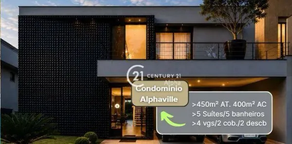 Casa de Condomínio com 5 Quartos à venda, 400m² no Paiol Velho, Santana de Parnaíba