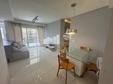 Apartamento com 1 Quarto para alugar, 51m² no Sítio Tamboré Alphaville, Barueri