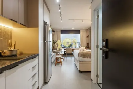 Flat com 1 Quarto à venda, 24m² no Brooklin Paulista, São Paulo