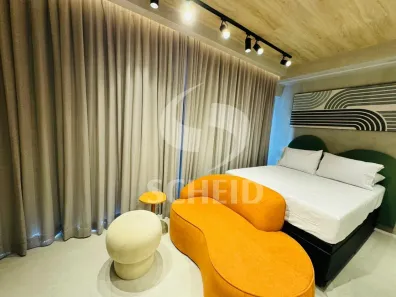 Flat com 1 Quarto à venda, 28m² no Brooklin Paulista, São Paulo