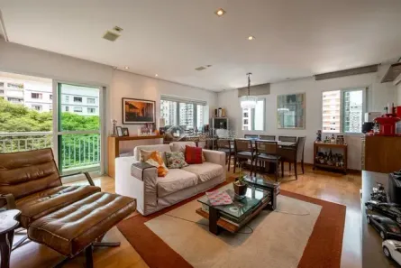 Apartamento com 2 Quartos para alugar, 105m² no Cerqueira César, São Paulo