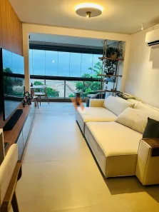 Apartamento com 3 Quartos para alugar, 124m² no Jurerê, Florianópolis
