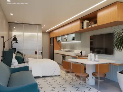 Apartamento com 1 Quarto à venda, 28m² no Boa Viagem, Recife