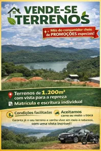 Lote/Terreno à venda, 1200m² no Centro, Guararema