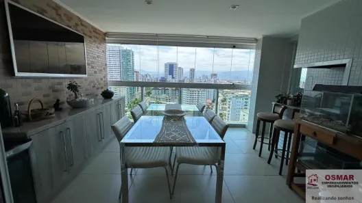 Apartamento com 3 Quartos à venda, 126m² no Boqueirão, Santos