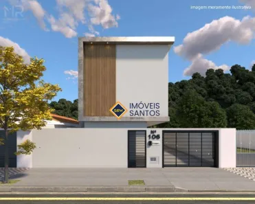 Casa de Condomínio com 2 Quartos à venda, 90m² no Vila Mathias, Santos