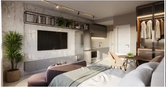 Apartamento com 1 Quarto à venda, 25m² no Paissandu, Recife