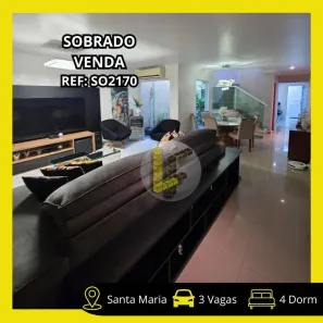 Sobrado com 3 Quartos à venda, 173m² no Santa Maria, São Caetano do Sul